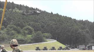 2015　陸上自衛隊　えびの駐屯地　模擬戦闘訓練　展示