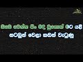 anthima mohothedi karaoke without voice අන්තිම මොහොතේ දී කැරෝකේ