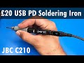 SDG #344 TS-210 USB-C JBC Style C210 Soldering Iron PD3.0 QC3.0