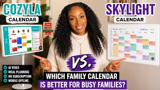 Cozyla Calendar vs Skylight: Which Family Calendar Is Better for our Busy Family?