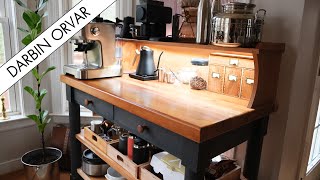 Bespoke Coffee Station (Design \u0026 Build Process)