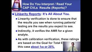 26  Calibration Verification \u0026 Linearity Lesson 2