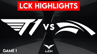 T1 vs HLE Highlights Game 1 | LCK Cup 2025 Playoffs Round 1 | T1 vs Hanwha Life