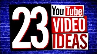 YouTube Video Ideas (Easy)