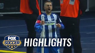 Vedad Ibisevic goal for Hertha Berlin | 2016-17 Bundesliga Highlights