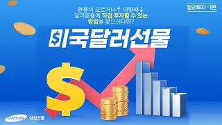 [달러투자 1탄] 달러투자! 왜 미국 달러선물인가?