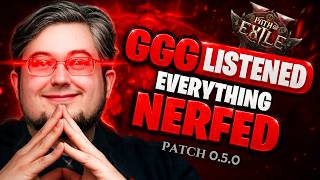 GGG Heard Us... and NERFED EVERYTHING in POE2 0.5