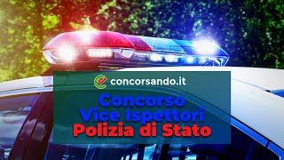 Concorso Vice Ispettori Polizia 2021 – 1000 posti [Gennaio 2021]