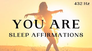 YOU ARE Sleep Affirmations for Women | Goddess Affirmations