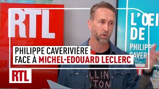 Philippe Caverivière face au président du groupe E.Leclerc