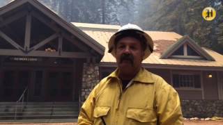 Brian Ramsey with the USFS talks about Camp Pico Blanco in Los Padres National Forest