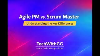 Agile Project Manager vs Scrum Master | Roles, Authority & Real-World Differences | #techwithgg