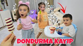 POYRAZ DONDURMA İSTİYOR ELİF HEPSİNİ YEMİŞ POYRAZA DONDURMA KALMAMIŞ!!