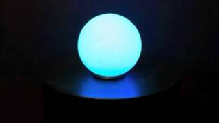 LED Orb Table Lamp - Color Changing LED Lamp