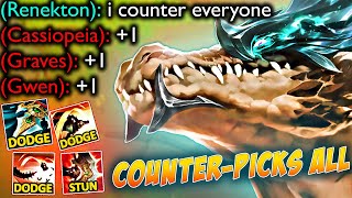 RENEKTON COUNTERS EVERYONE (STRONGEST TOP LANER)