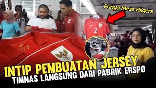 Intip Pembuatan Jersey Timnas Indonesia di Pabriknya Langsung