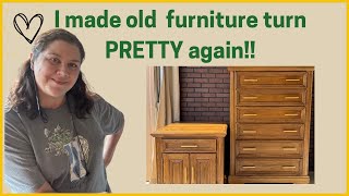 Easy Dresser Makeover: Transform Your Furniture Without Special Tools! #furnituremakeover #easydiy