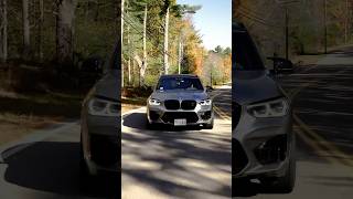 BMW X3M on the track and the streets