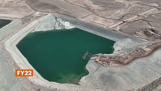 Chile site tour - Spence Tailings