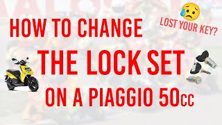 Regret Losing Your Keys? Piaggio Typhoon Lock Set Change