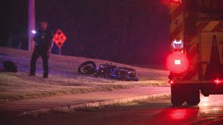 Main and Leesburg Motorcycle Crash