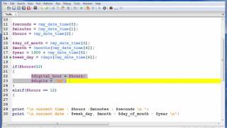 perl tutorial NO 39 AM & PM
