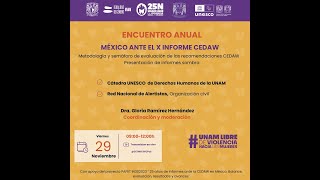 México ante el X Informe CEDAW