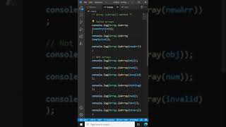 JavaScript Array isArray() method - JavaScript Tutorial for Beginners