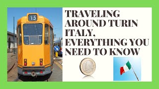 Vlog TURIN Public Transport Links Around The City Of Turin Italian Transport Bus/Tram/Metro