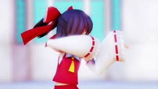 【東方MMD】霊夢でアンチグラビティーズ