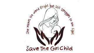 International Girl Child Day Drawing/Girl Child Day poster Drawing Easy For Beginners/Save Girls