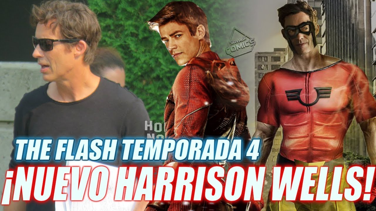 Confirmado Nuevo Harrison Wells The Flash Temporada 4 Youtube