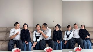 【月亮姐街】當初追我那德行呢，區別這麽明顯嗎#funny #家庭#夫妻