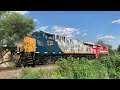 csx 1776 and 911 leads w990 30 with rs5t horn action at west hyattsville 06 30