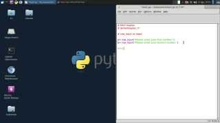 Programming on Linux - Python raw input vs input