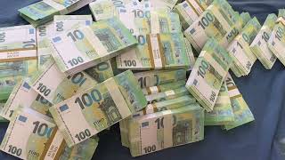 💶€600K Euro Cash Money #cash #million #money #eur #euro #millionaire