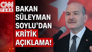 Bakan Süleyman Soylu: "Bu sabah bir terör eylemini engelledik..."