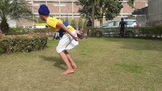 Practies Time Jumps/ B twist/540/Ariel/butterfly/Ariel twist/International Nirvair Khalsa Gatka Grup