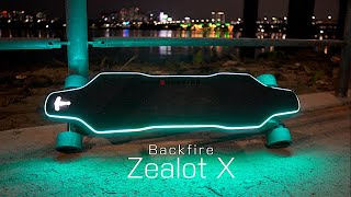 #193 Backfire Zealot X / It's a high standard of traditional belt-drive street type E-board 2023