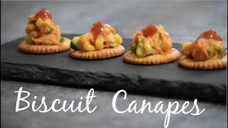 Biscuit Canapes | Monaco Biscuit Canapes