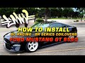 How to install BC Racing coilovers - Ford Mustang GT S550