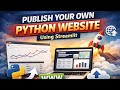 How I Host Python Apps Online for Free (Step-by-Step)