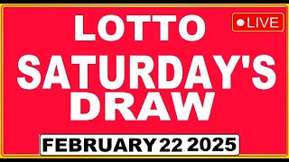 The National Lottery Lotto Live Draw Result Today - February 22 2025 Saturday