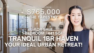 [FOR SALE] The Tapestry: Tranquil 1br Haven with Ultimate Privacy! Your Ideal Urban Retreat! ($765k)