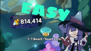 HOW TO BEAT BEAST YEAST 1-1 HARD MODE | EASY GUIDE