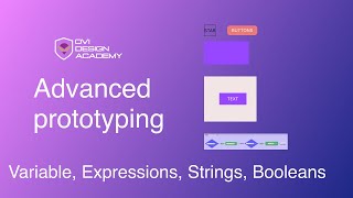 Advanced Prototyping in Figma using VARIANTS from Ovi Design Academy