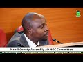 CPA Alfred Lagat & Benjamin Kiprotich Appearing Before the Ad-hoc Committee