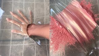 Clear slime - most satisfying slime ASMR video compilation