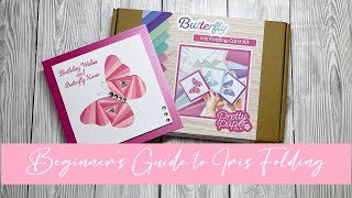 Beginner's Guide to Iris Folding using @PrettyInPaperByB Butterfly Card Kit