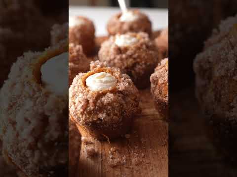 Maple Syrup Glazed Pumpkin Muffins Recipe